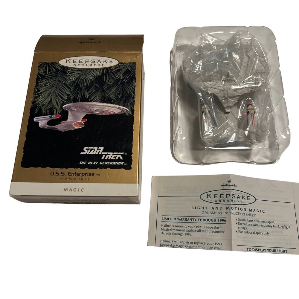Star Trek U.S.S. Enterprise Hallmark Keepsake The Next Generation
